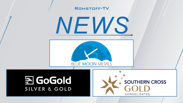 Blue Moon kauft Turner-Mine + GoGold voll im Plan + Southern Cross Gold beantragt Bergbaulizenz